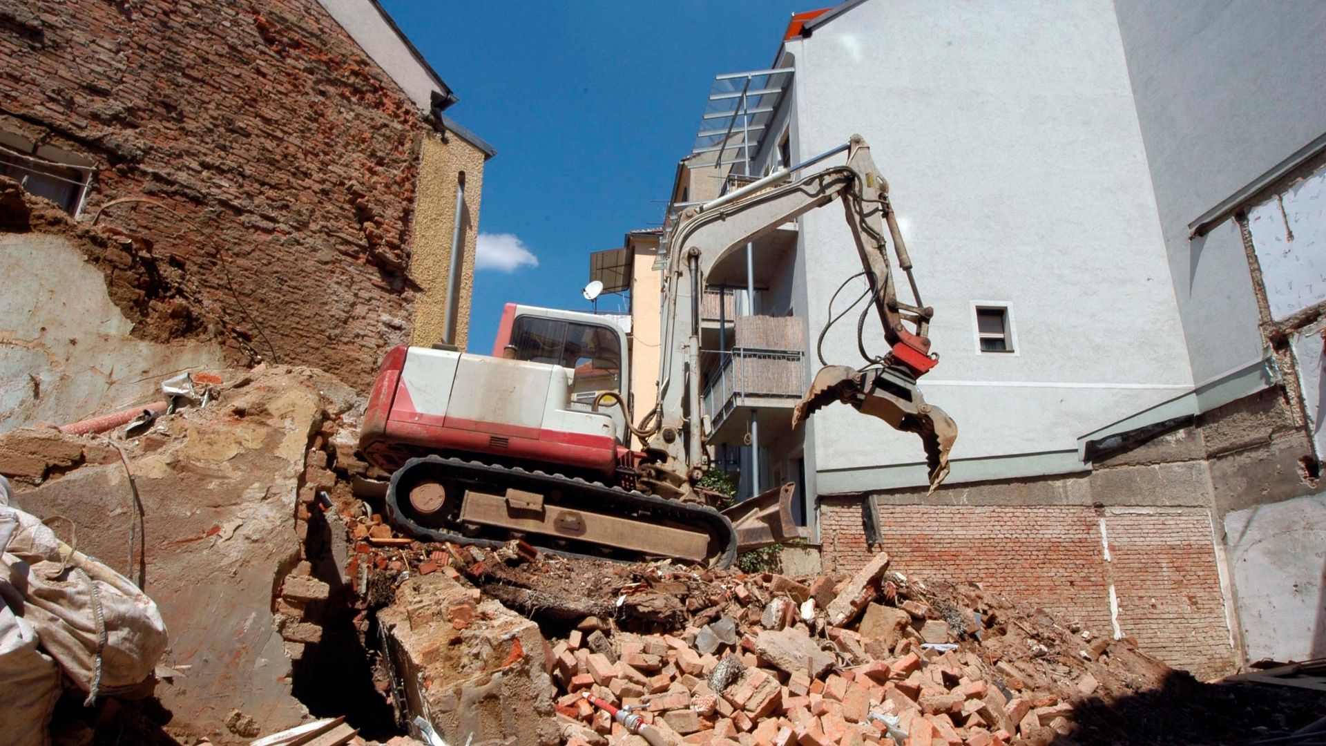 démolition à Esch-sur-Alzette